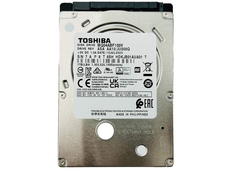 Накопичувач HDD SATA 1.0TB Toshiba MQ04AB 5400rpm 128MB (MQ04ABF100V)_Refurbished