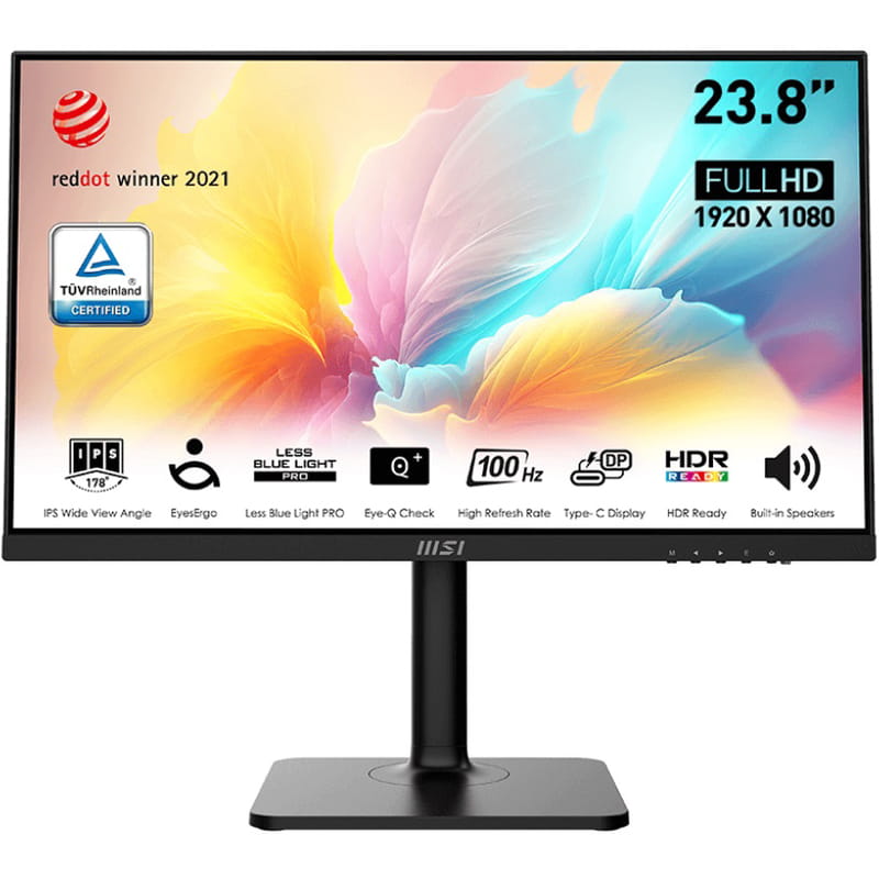 Монітор MSI 23.8" Modern MD2412P IPS Black