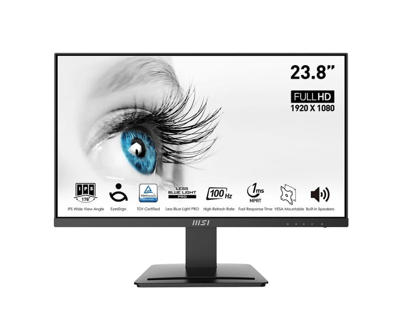 Монитор MSI 23.8" Pro MP243X IPS Black 100Hz