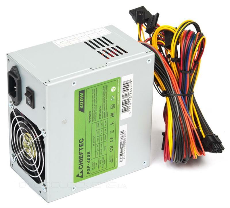 Блок питания Chieftec PSF-400B Smart, ATX 2.31, APFC, 8cm fan, Bronze, bulk