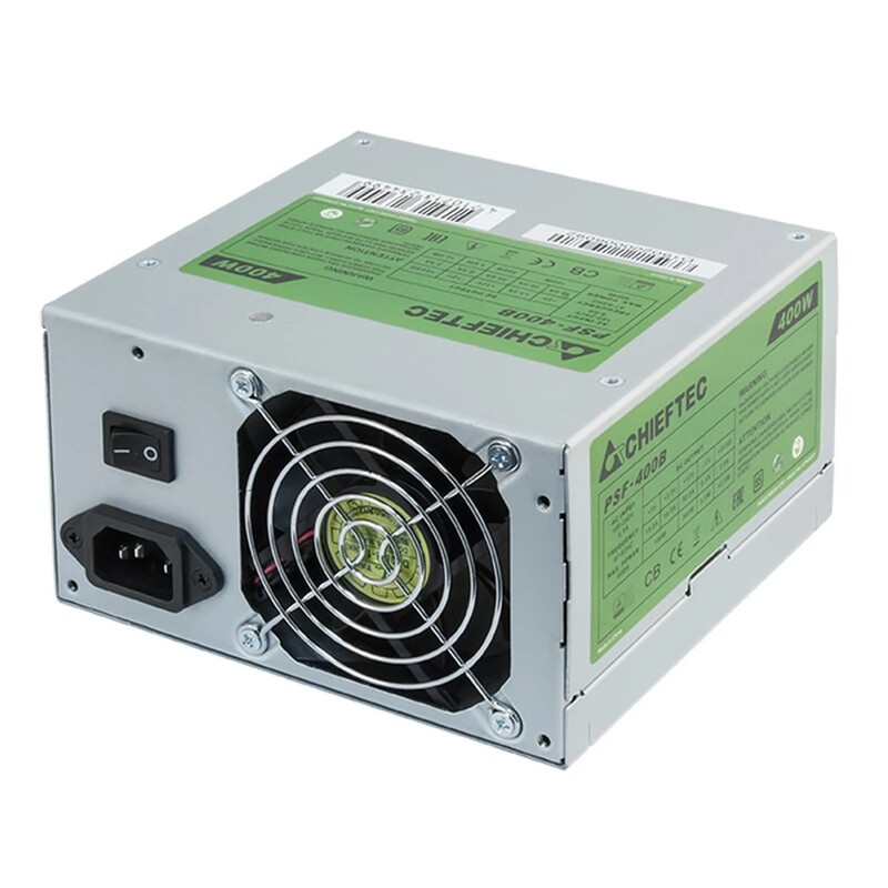 Блок питания Chieftec PSF-400B Smart, ATX 2.31, APFC, 8cm fan, Bronze, bulk