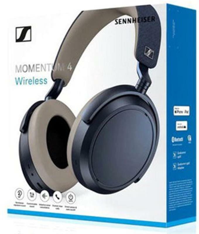 Bluetooth-гарнiтура Sennheiser Momentum 4 Wireless Denim (700386)