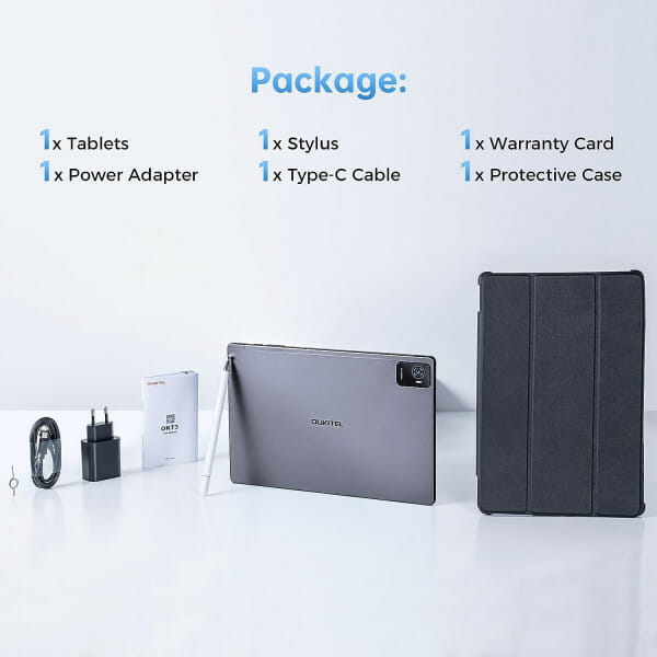Планшет Oukitel OKT3 8/256GB Dual Sim Grey