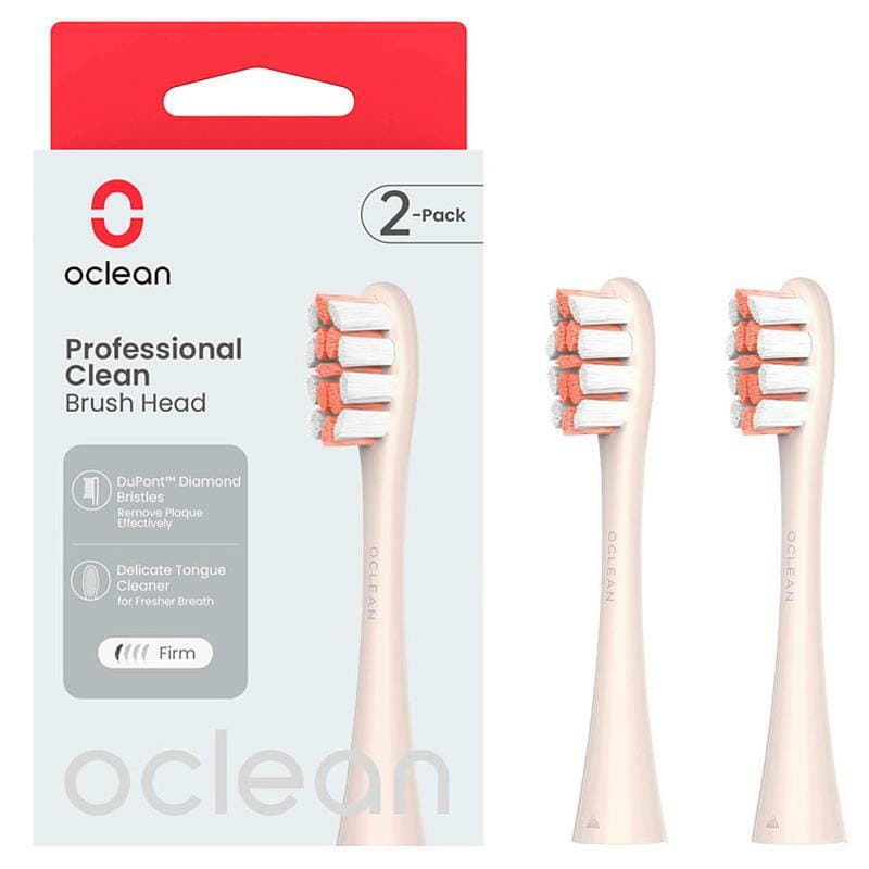 Насадка для зубной электрощетки Oclean P1C8 Brush Head Golden 2 шт (6970810553970)