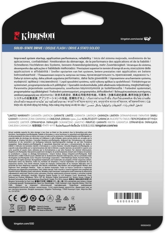 Накопитель SSD  1.9TB Kingston SSD DC600M 2.5" SATAIII 3D TLC (SEDC600M/1920G)