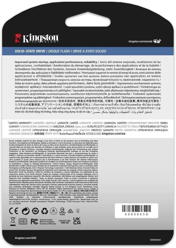 Накопитель SSD  1.9TB Kingston SSD DC600M 2.5" SATAIII 3D TLC (SEDC600M/1920G)