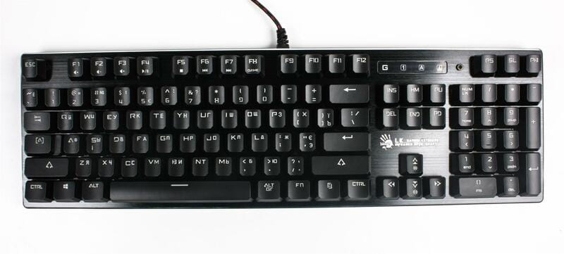 Клавіатура Bloody B820R Red SW Black