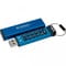 Фото - Флеш-накопичувач USB3.2 128GB Kingston IronKey Keypad 200 Type-A Blue (IKKP200/128GB) | click.ua
