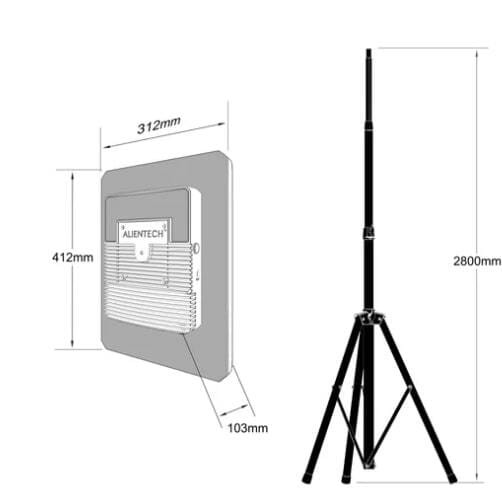 Усилитель сигнала Alientech Deimox Booster Range Extender 915MHz/1.2G/2.4G/5.2G/5.8G