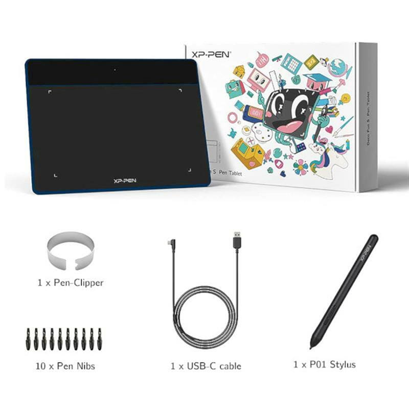 Графический планшет XP-Pen Deco Fun S Blue