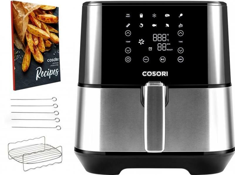Мультипечь Cosori Stainless Steel CP258-AF-DEU (KAAPAFCSNEU0063Y)
