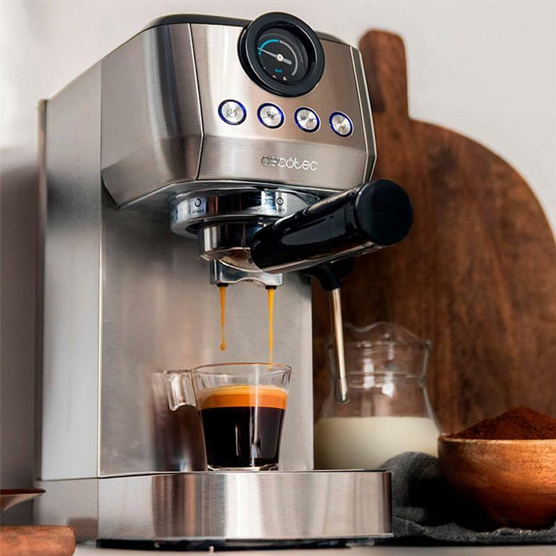 Кофеварка Cecotec Power Espresso 20 Steel Pro (CCTC-01984)