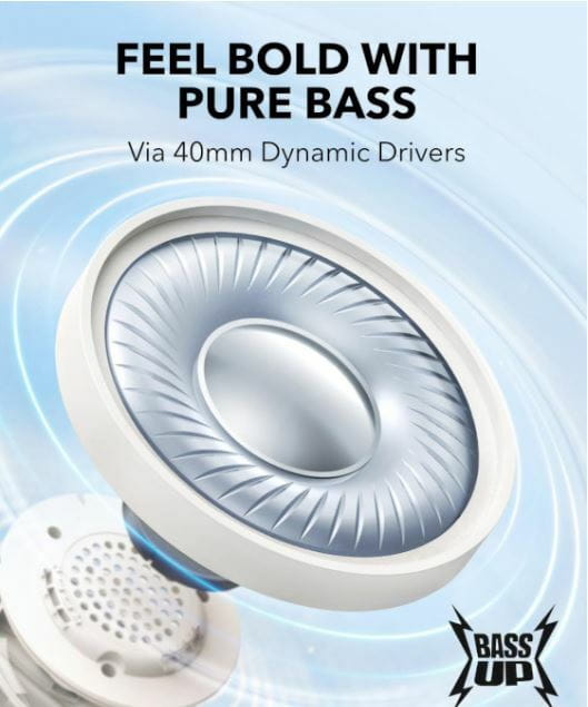 Bluetooth-гарнитура Anker SoundCore H30i White (A3012G21)