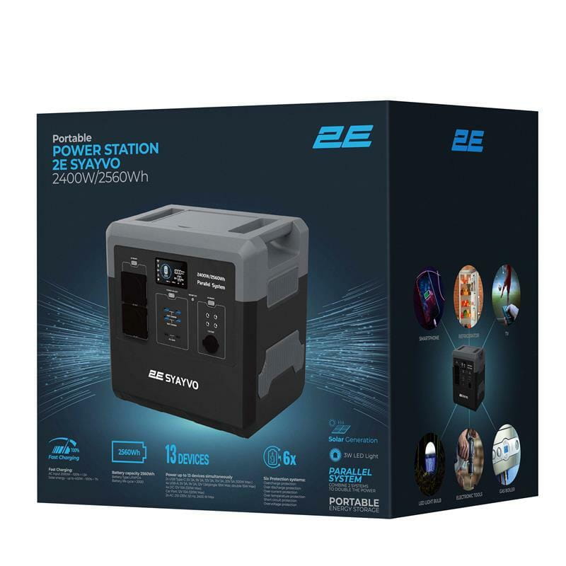 Портативна зарядна станція 2E Syayvo (2E-PPS24256)