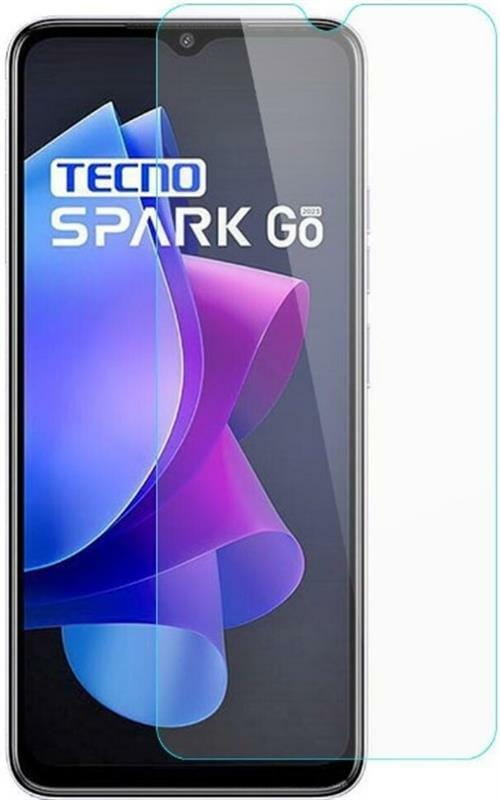 Защитное стекло BeCover для Tecno Spark Go 2023 (BF7) Crystal Clear Glass 3D (709263)