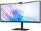 Фото - Монітор Samsung 34" ViewFinity S34C650 (LS34C650VAIXCI) VA Black Curved | click.ua