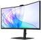 Фото - Монітор Samsung 34" ViewFinity S34C650 (LS34C650VAIXCI) VA Black Curved | click.ua