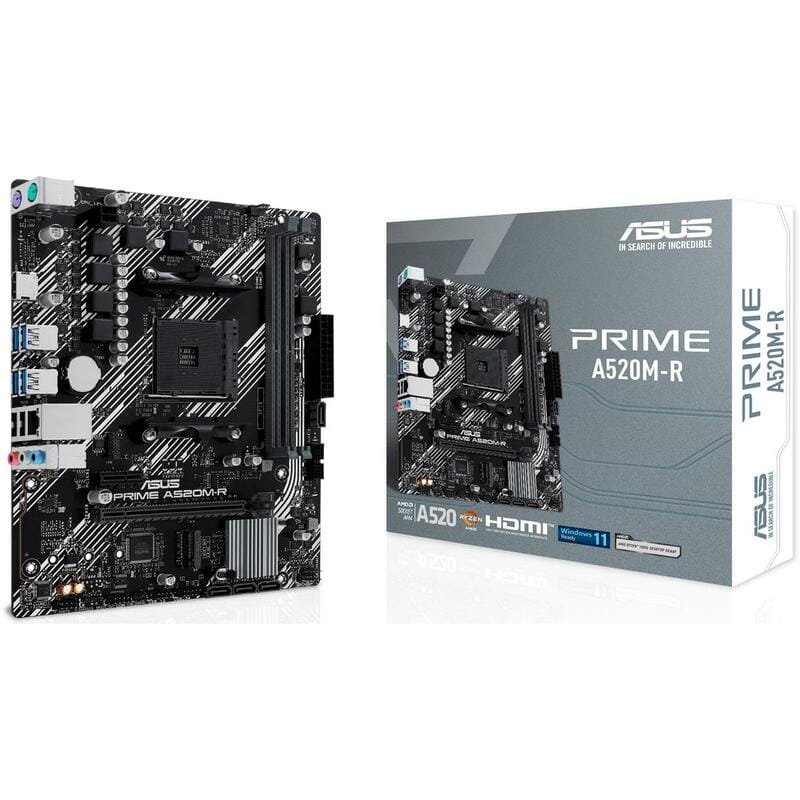 Материнська плата Asus Prime A520M-R Socket AM4