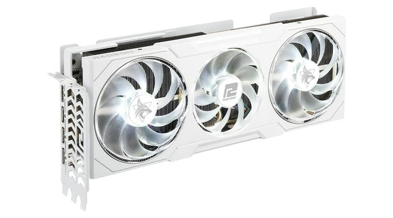 Відеокарта AMD Radeon RX 7900 XT 20GB GDDR6 Hellhound Spectral White PowerColor (RX 7900 XT 20G-L/OC/WHITE)