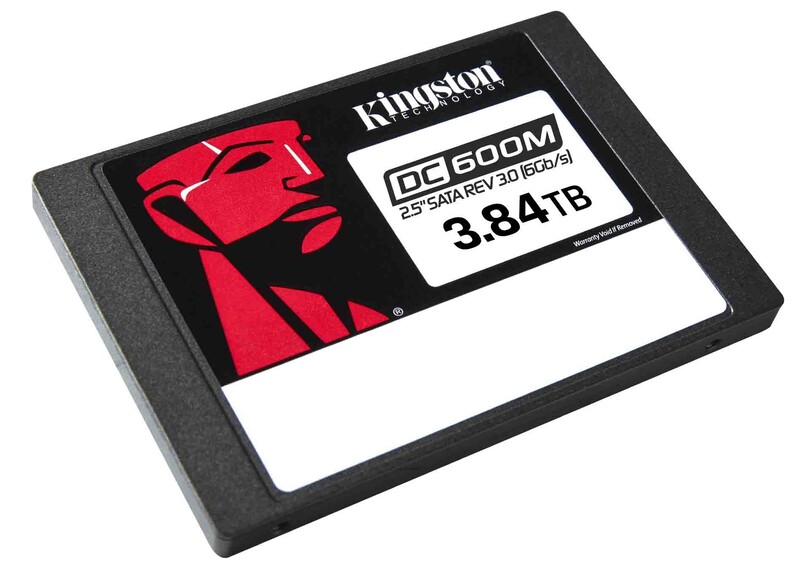 Накопитель SSD  3.84TB Kingston SSD DC600M 2.5" SATAIII 3D TLC (SEDC600M/3840G)