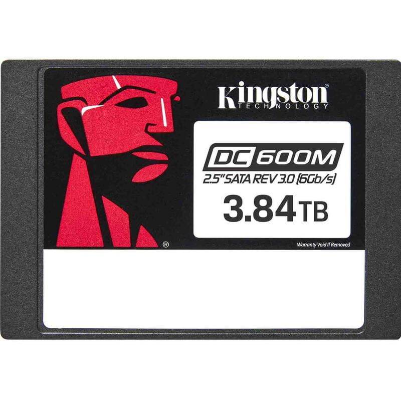 Накопичувач SSD  3.84TB Kingston SSD DC600M 2.5" SATAIII 3D TLC (SEDC600M/3840G)