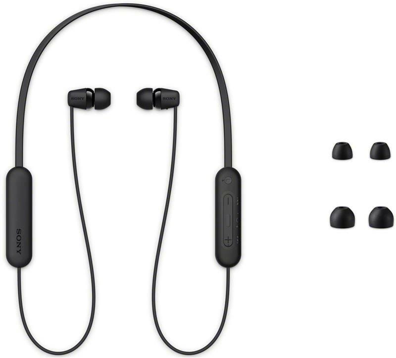 Bluetooth-гарнитура Sony WI-C100 Black (WIC100B.CE7)