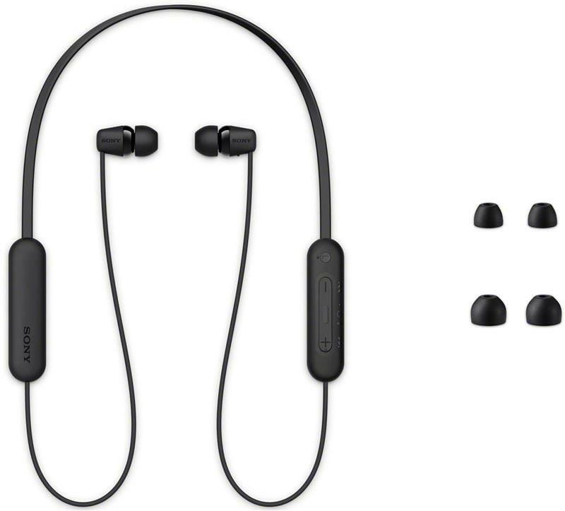 Bluetooth-гарнітура Sony WI-C100 Black (WIC100B.CE7)