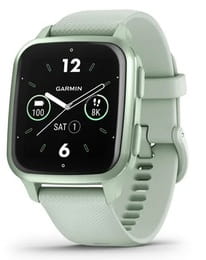 Смарт-часы Garmin Venu Sq 2 Metallic Mint Aluminum Bezel with Cool Mint Case and Silicone Band (010-02701-82)