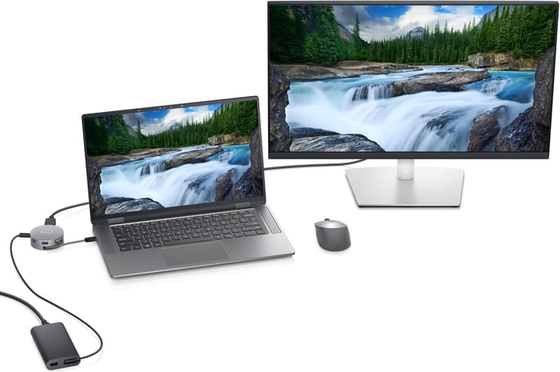 Док-станция Dell DA305 6-in-1 USB-C Multiport Adapter (470-AFKL)