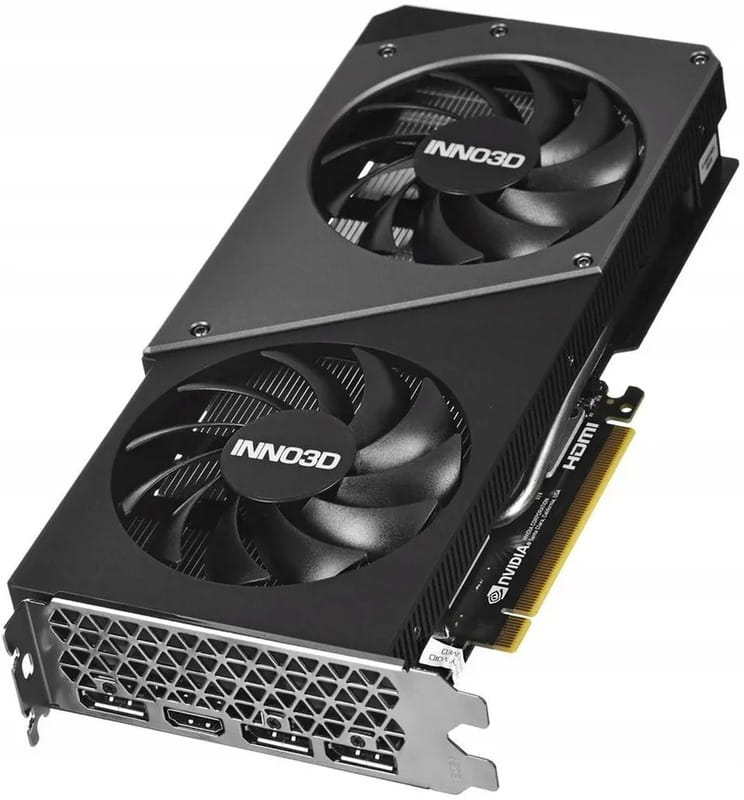 Відеокарта GF RTX 4060 8GB GDDR6 Twin X2 OC Inno3D (N40602-08D6X-173051N)