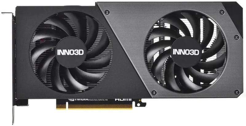 Відеокарта GF RTX 4060 8GB GDDR6 Twin X2 OC Inno3D (N40602-08D6X-173051N)