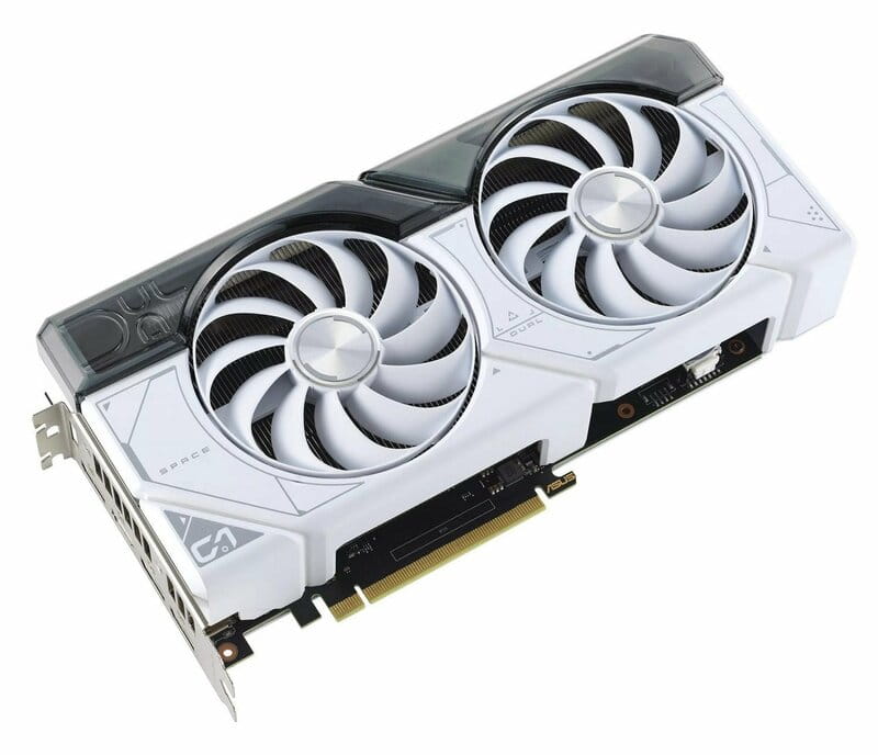 Відеокарта GF RTX 4070 Super 12GB GDDR6X Dual White Asus (DUAL-RTX4070S-12G-WHITE)