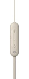 Bluetooth-гарнитура Sony WI-C100 Beige (WIC100C.CE7)