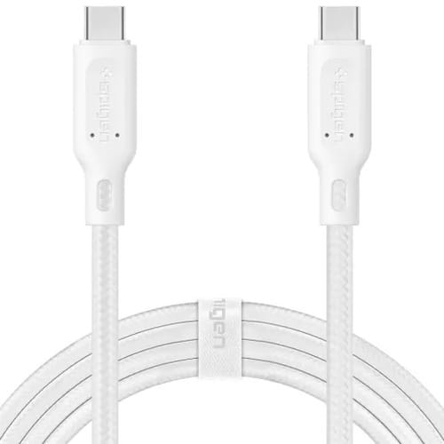 Photos - Cable (video, audio, USB) Spigen Кабель  USB Type-C - USB Type-C, 1.5м White  000CA25703 (000CA25703)