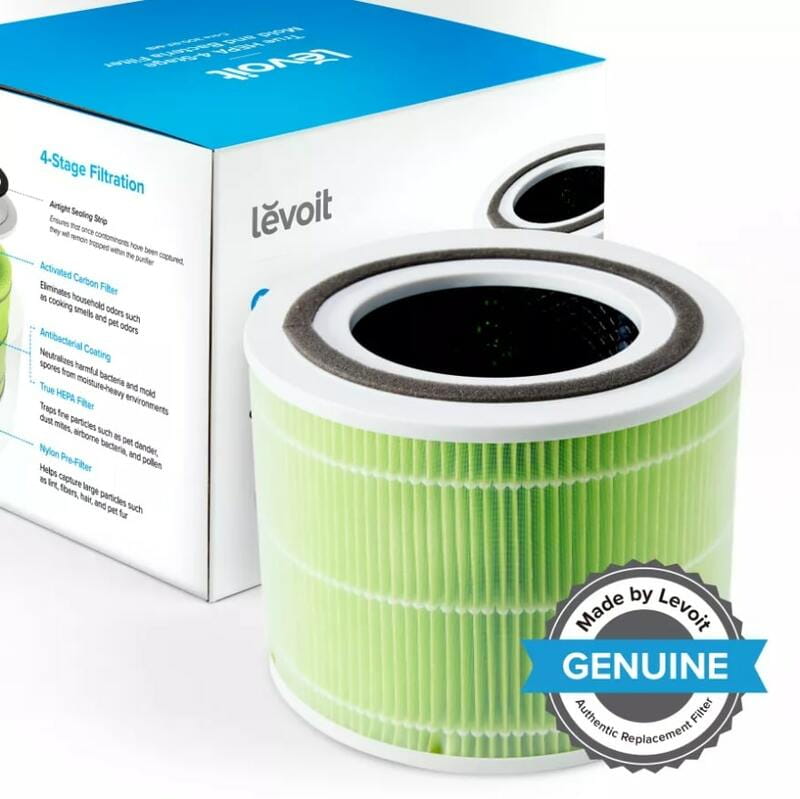 Фільтр True HEPA 3-ступінчастий (захист від бактерій і плісняви) Levoit для очищувача повітря Core 300 (HEACAFLVNEA0041)