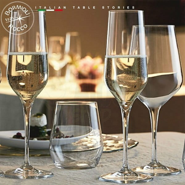 Набір келихів для шампанського Bormioli Rocco Electra Flute 240 мл 6 шт (192343GRC021990)