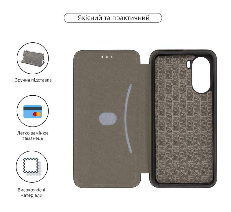 Чехол-книжка Armorstandart G-Case для ZTE Blade V40 Design Black (ARM68850)