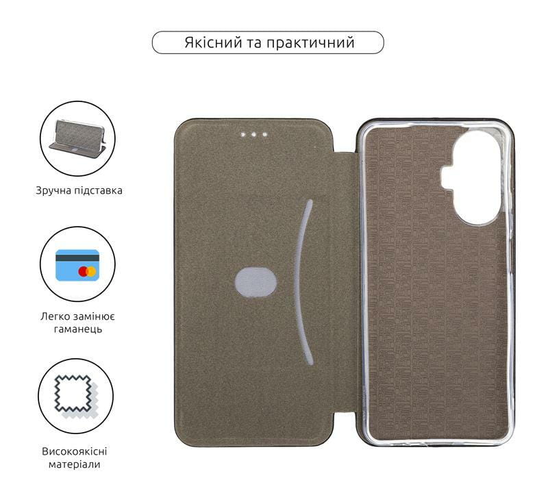 Чехол-книжка Armorstandart G-Case для Realme C55 Black (ARM67929)