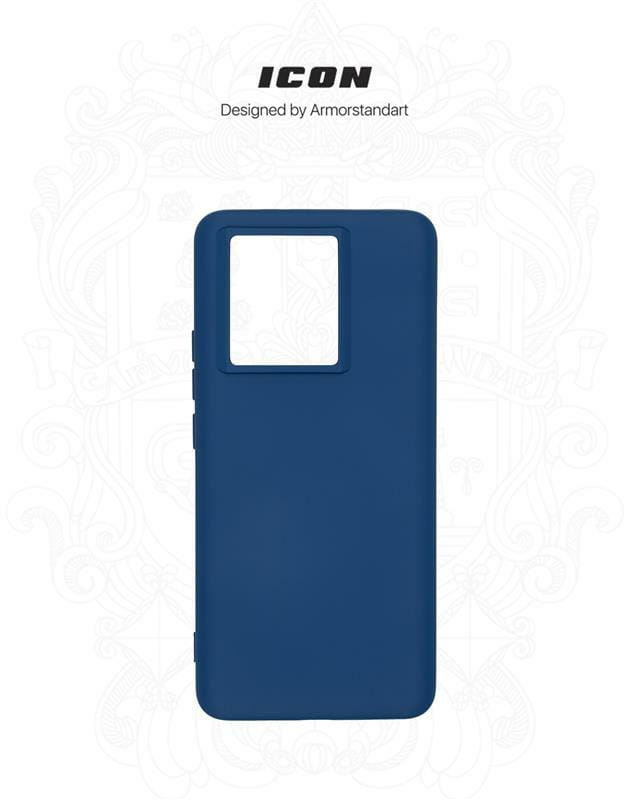 Чохол-накладка Armorstandart Icon для Xiaomi 13T 5G/13T Pro 5G Dark Blue (ARM69645)