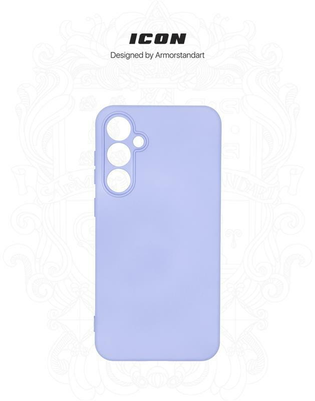 Чехол-накладка Armorstandart Icon для Samsung Galaxy S23 FE SM-S711 Camera cover Lilac (ARM69631)