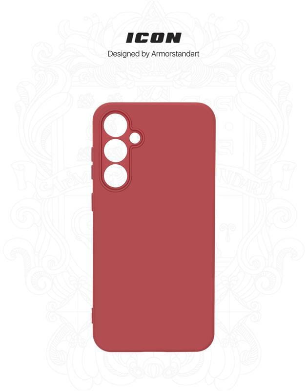 Чехол-накладка Armorstandart Icon для Samsung Galaxy S23 FE SM-S711 Camera cover Marsala (ARM69630)
