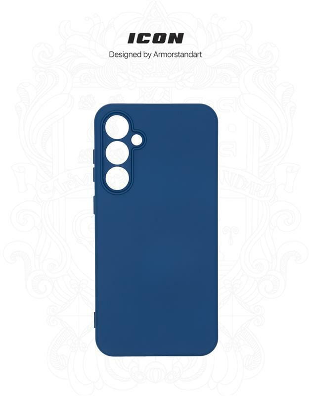 Чехол-накладка Armorstandart Icon для Samsung Galaxy S23 FE SM-S711 Camera cover Dark Blue (ARM69629)