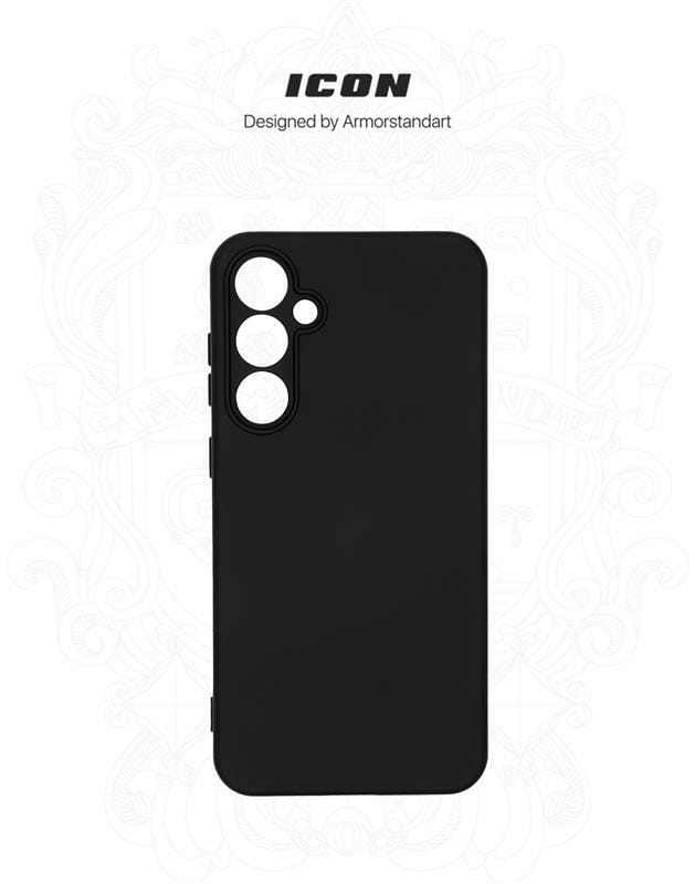 Чехол-накладка Armorstandart Icon для Samsung Galaxy S23 FE SM-S711 Camera cover Black (ARM69628)