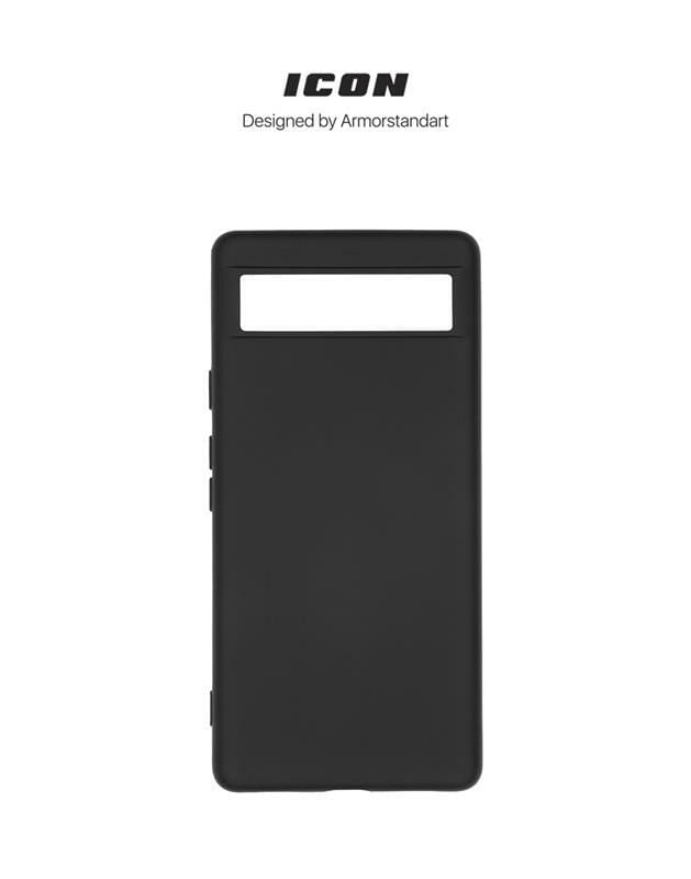 Чохол-накладка Armorstandart Icon для Google Pixel 6a Black (ARM70907)