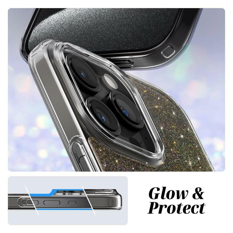 Чохол-накладка Armorstandart Glow Magsafe для Apple iPhone 15 Plus Transparent (ARM69900)