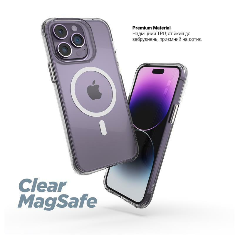 Чохол-накладка Armorstandart Clear Magsafe для Apple iPhone 13 Pro Max Tansparent (ARM71052)