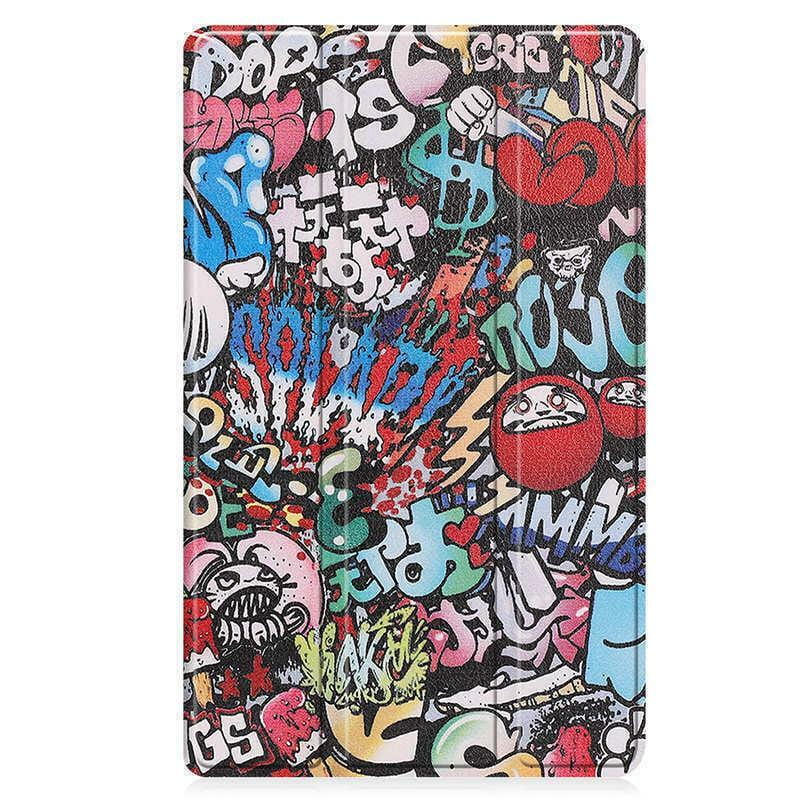 Чехол-книжка BeCover Smart для Lenovo Tab M8 (4rd Gen) TB-300FU Graffiti (709218)