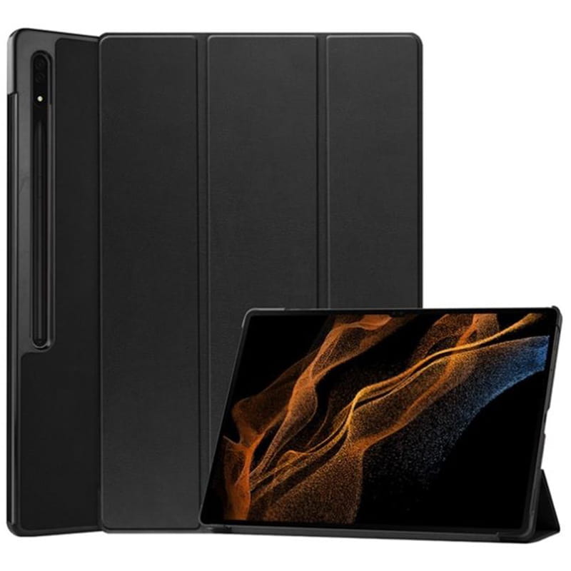 Чехол-книжка BeCover Smart для Samsung Galaxy Tab S8 Ultra 5G SM-X900/SM-X906 Black (709188)