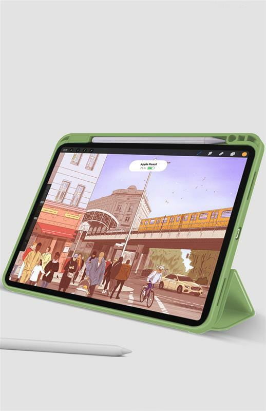 Чехол-книжка BeCover Direct Charge Pen для Apple iPad Air 4 10.9 (2020/2022) Green (706794)