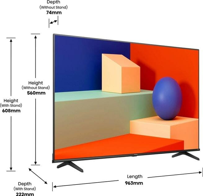 Телевизор Hisense 43A6K